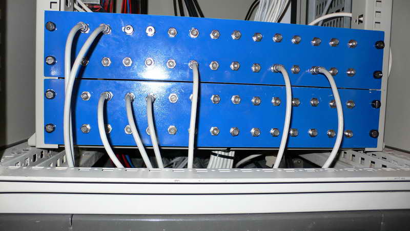 Coax patchpanel project